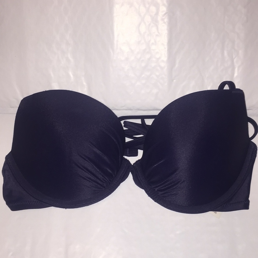 💜(3/20)New Aerie bathing suit top blue size 34  c